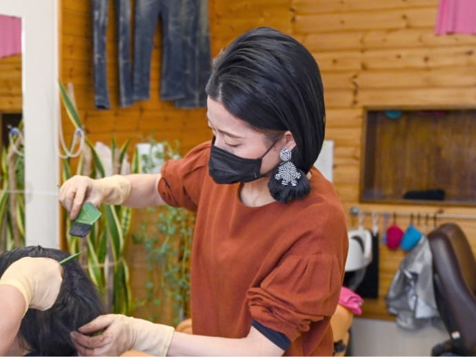 スタイリスト槇谷　めぐみの写真